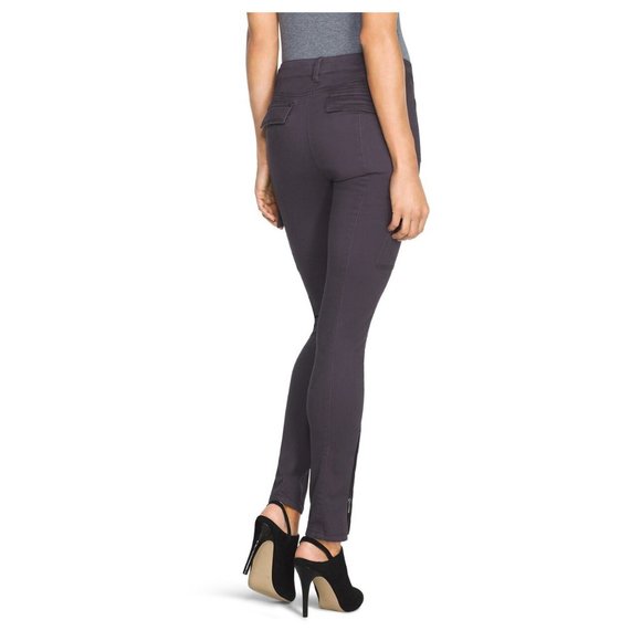 WHBM CARGO SKINNY JEANS Grey 0R - Picture 4 of 9